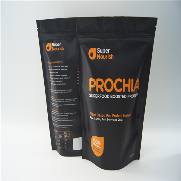 Foil, kantong ziplock foil Berjajar, bubuk kemasan Protein / Makanan foil