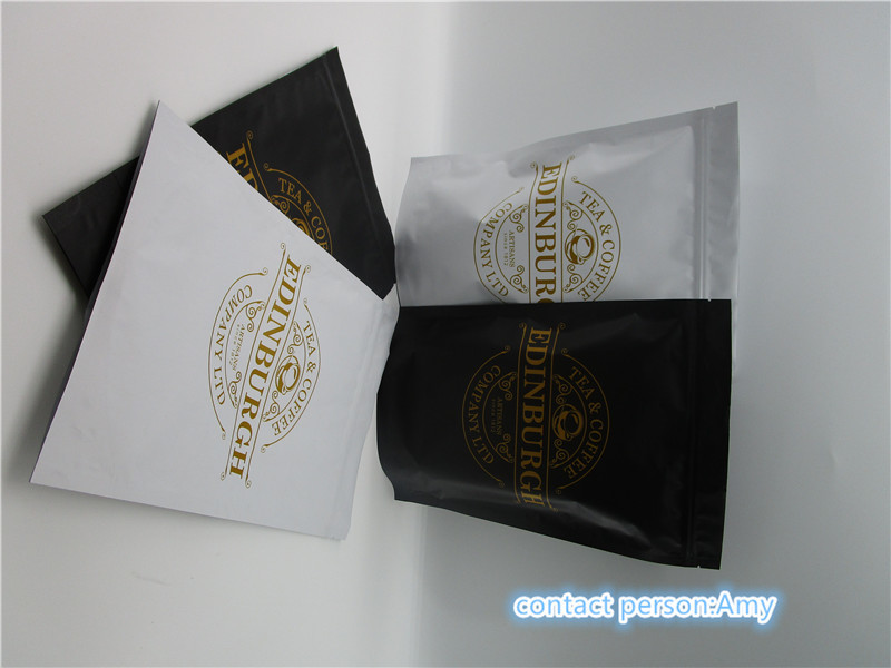 Moisture Proof Large Coffee Packaging Bags Dengan One Way Degassing Valve