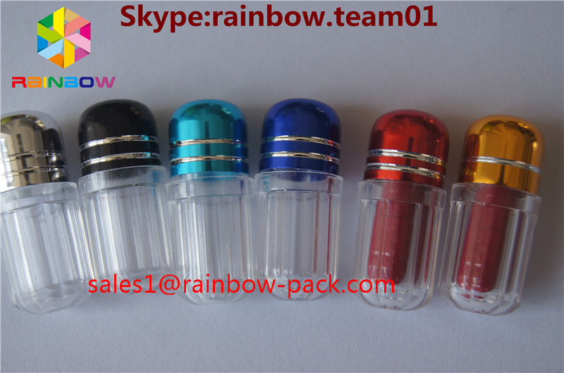 pil bentuk kapsul wadah seks pil kapsul kapsul kasus kecil untuk badak 7 pil kemasan peningkatan botol pil