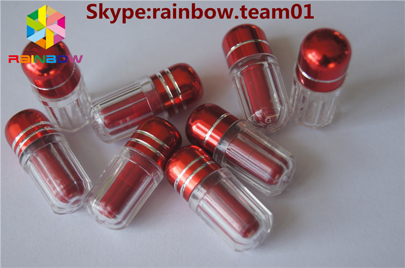 kapsul plastik kosong tutup logam blister rhino7 &amp; badak 25 kapsul warna kosong kapsul plastik kapsul kasus