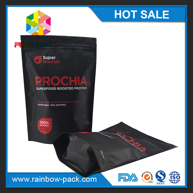 custom foil kelembaban permeabel Berdiri tas kue matte jadi