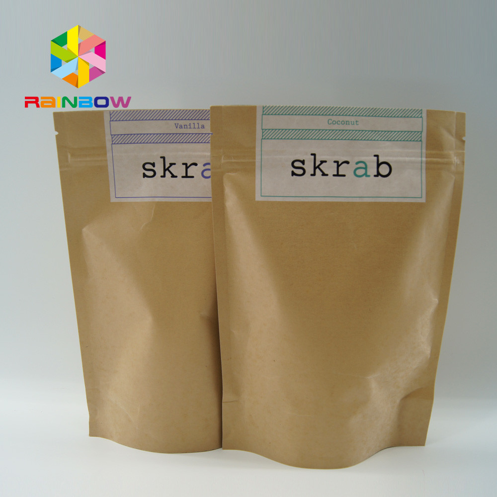 Aluminium Foil Berjajar Tahan Lama Stand Up Bag Packaging Untuk Makanan, Ramah Lingkungan