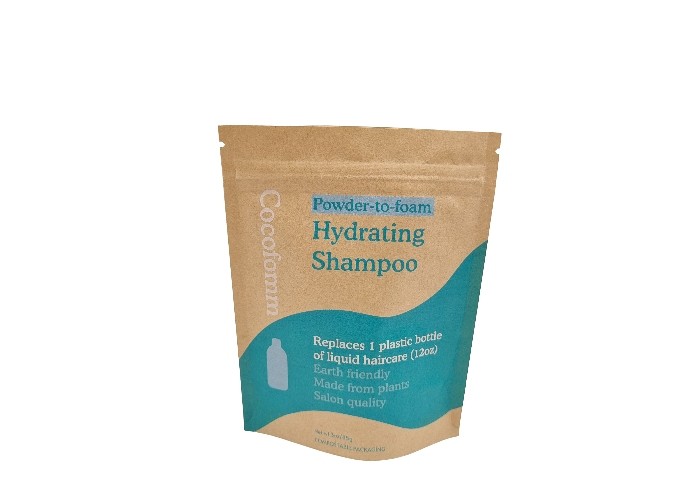 Grosir Kertas Kraft Coklat Doypack Kemasan Stand Up Bukti Bau yang Dapat Dimakan