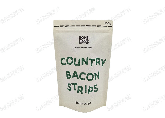 Kantong Stand Up Biodegradable Ramah Lingkungan Tas Kemasan Permen Kue Kacang Teh Makanan Kustom