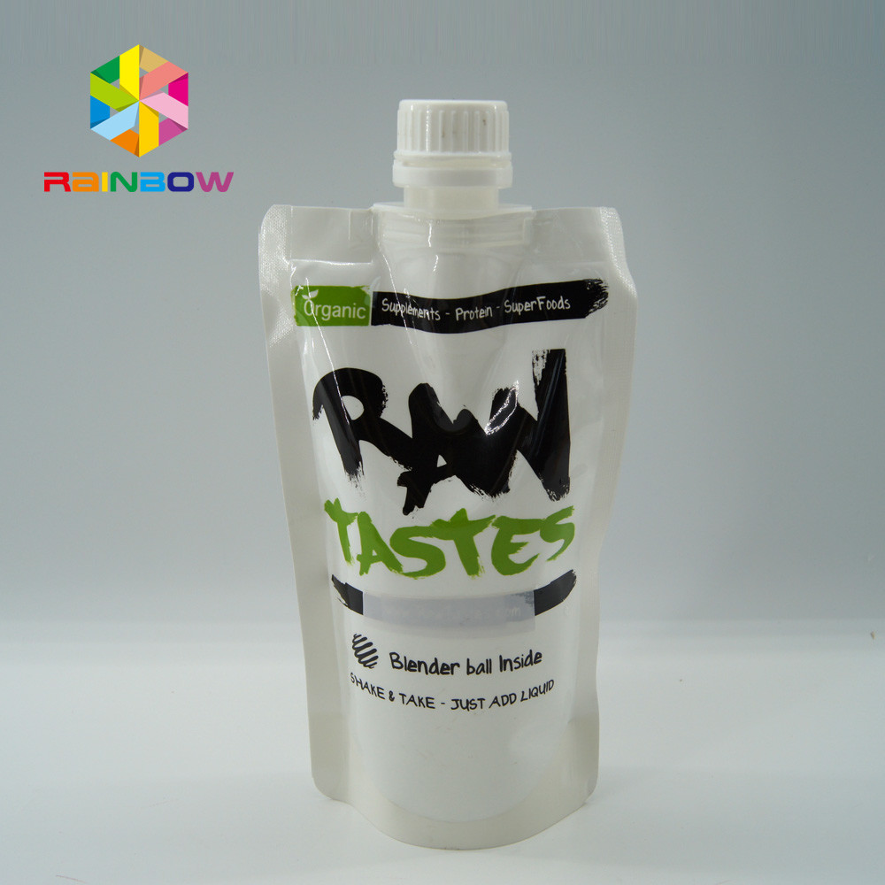 Tas Kemasan Madu Dicetak Disesuaikan dengan Spout / Stand Up Pouch untuk Bee Honey