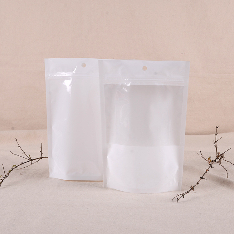 Stand Up Aluminium Foil Pouch Packaging Cetak Logo Untuk Makanan