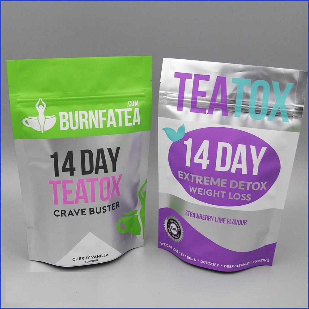 Label pribadi Aluminium Foil Bubuk Ritsleting Tas / 1 kg 500g Whey Protein Powder Kantong / 250g Suplemen Bubuk doypack