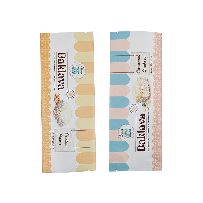 Grosir Food Grade Custom Printed Flat Bag Bag Packaging Low MOQ Biodegradable Bag sachet