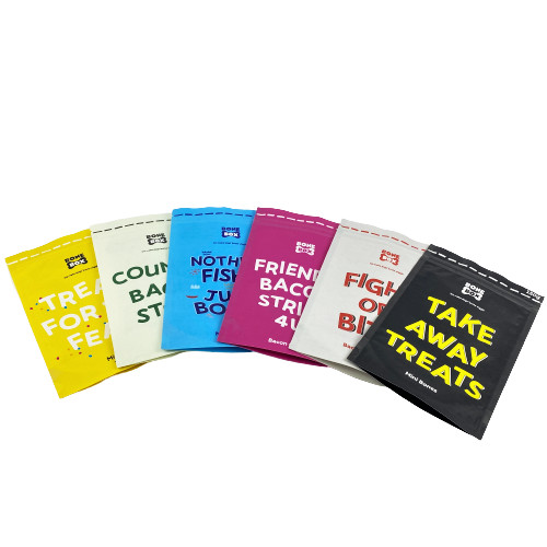 Kantong Kertas Kraft Berkualitas Makanan Kemasan Stand Up Ziplock Biodegradable