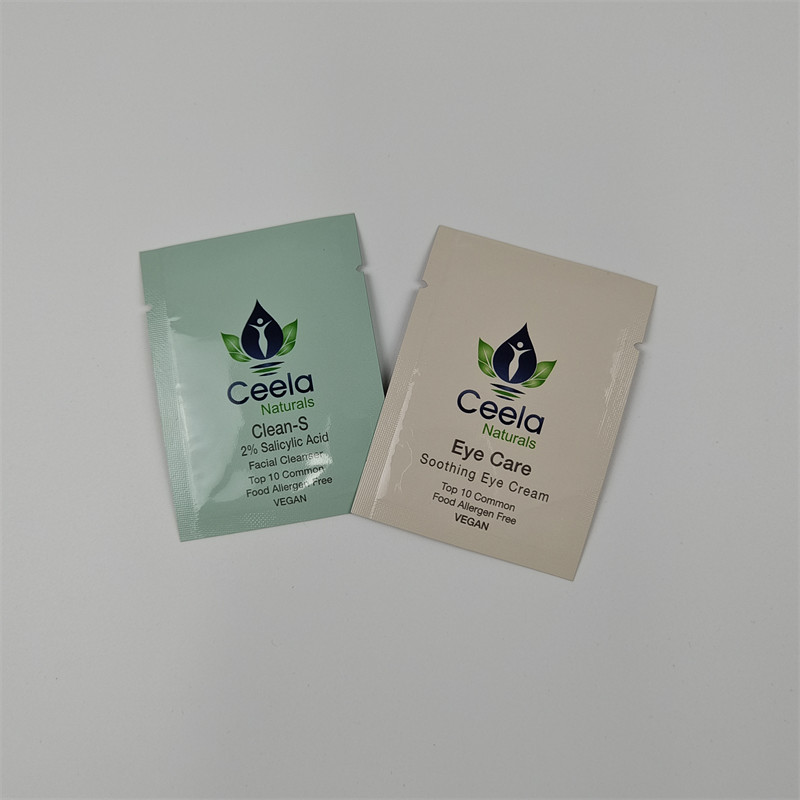 Kosmetik Nyaman Bagasi Folium Paket Kantong Mylar Kecil