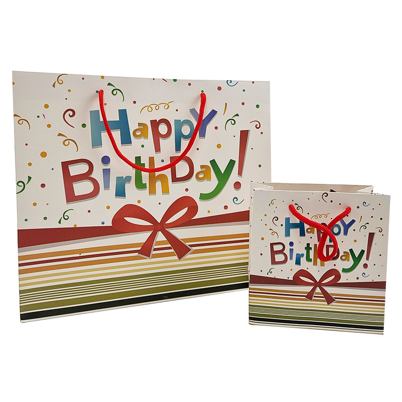 Merek Mewah Logo Custom Sepatu Boutique Kemasan Kado Kertas Tas Belanja Untuk Pakaian