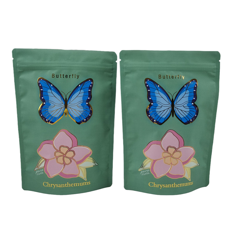 Tas Mylar Disesuaikan dengan Zipper Digital Printing Gummy Candy Packaging