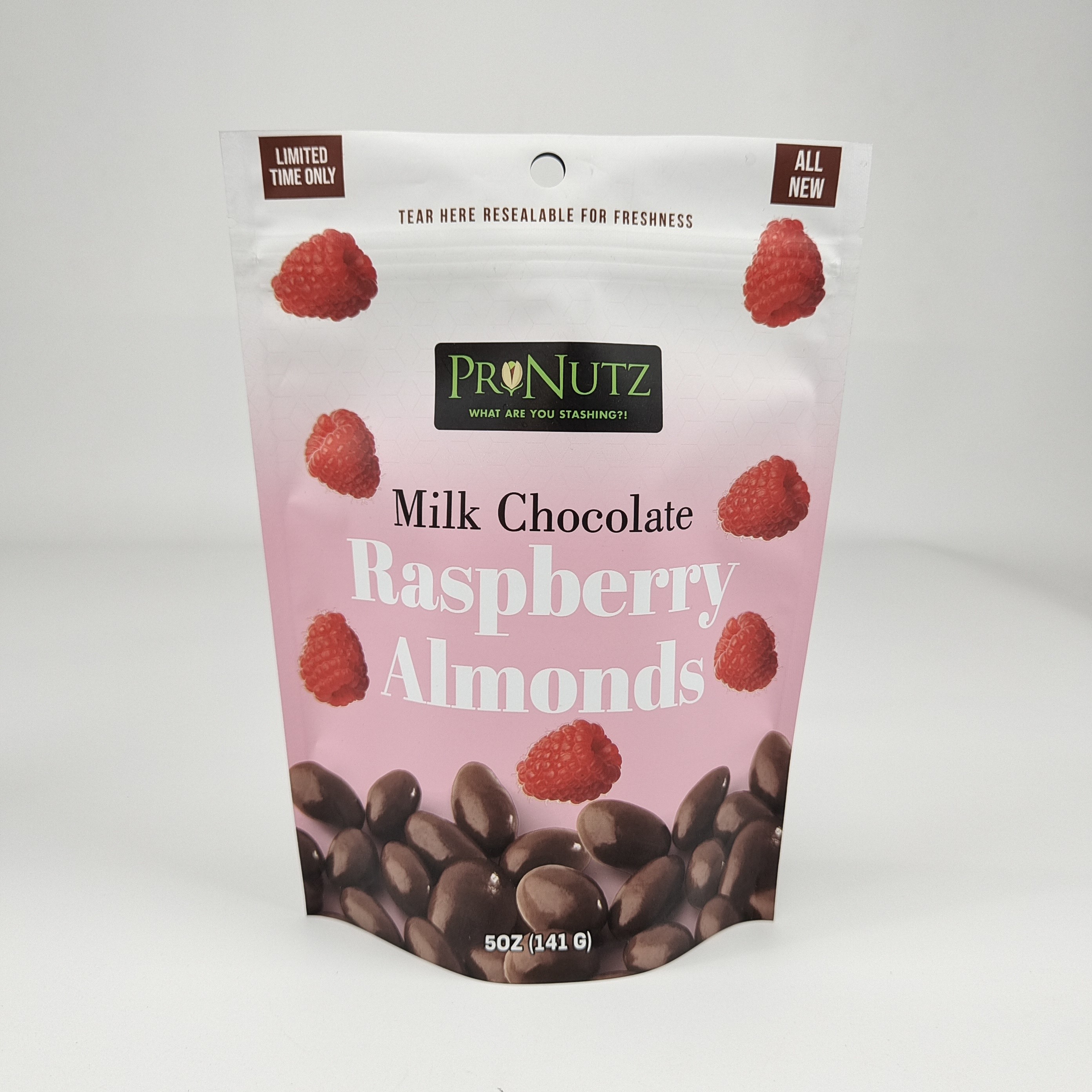 Kantong Makanan Stand Up Plastik Laminasi yang Dapat Disegel Kembali Kemasan Desain Cetak Khusus Ziplock Poly Bag Bag Untuk Buah Kering