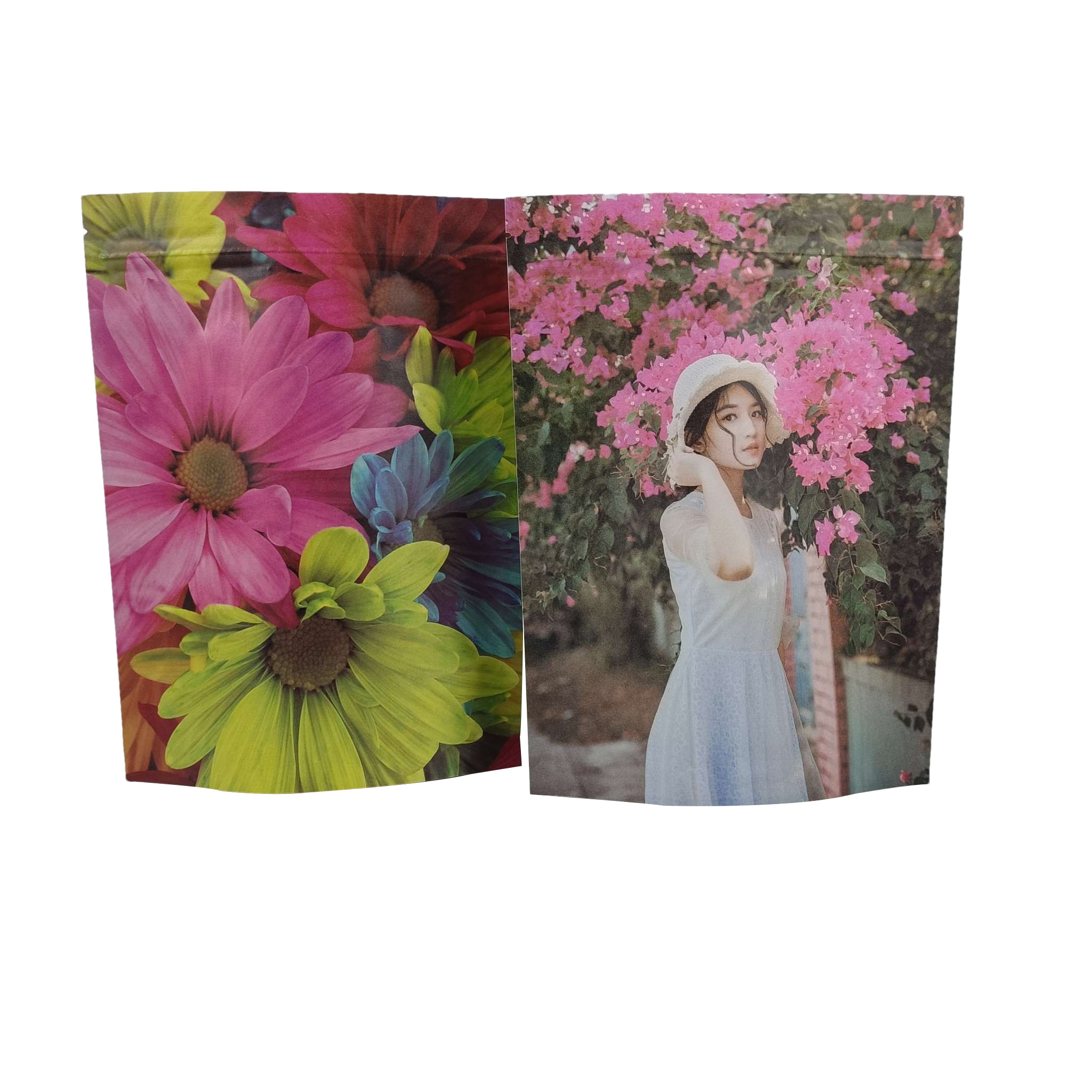 Tas kemasan makanan Pla khusus Plastik Zip Lock Aluminium foil tas