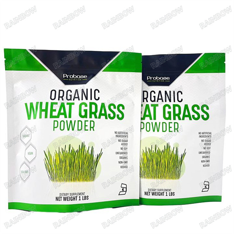 Custom Printed Reusable Zip Lock Plastic Packaging Bag Stand Up Bag Edible Food Packaging Bau Proof Clear Window Myl