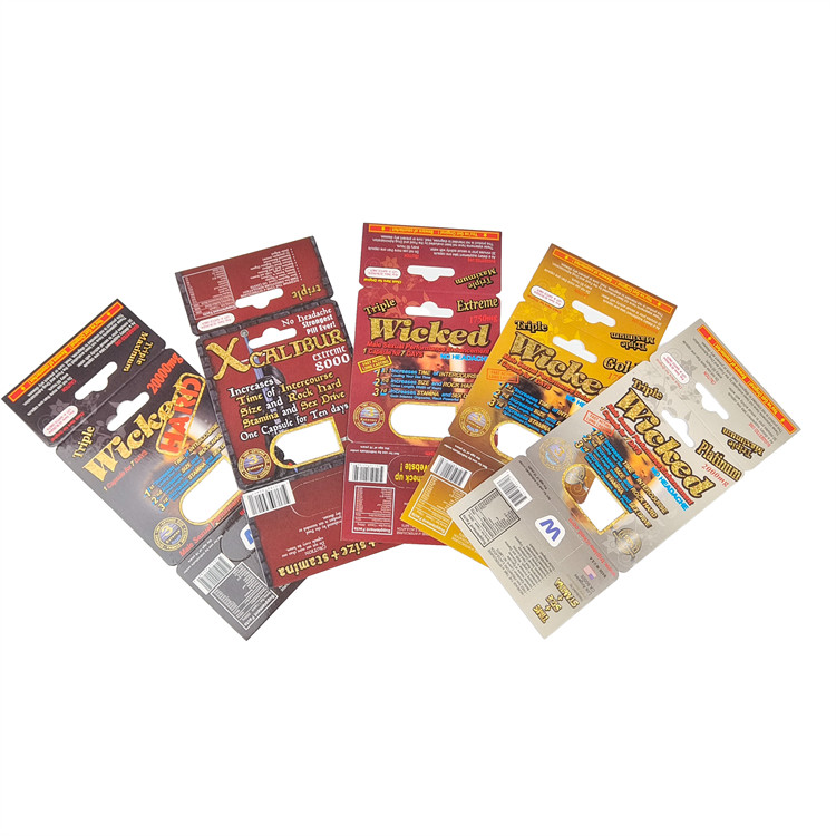 100% Biodegradable Custom White Cardboard Paper Box Best Selling Royal Honey Packaging Paper Box Untuk Peningkatan Pria