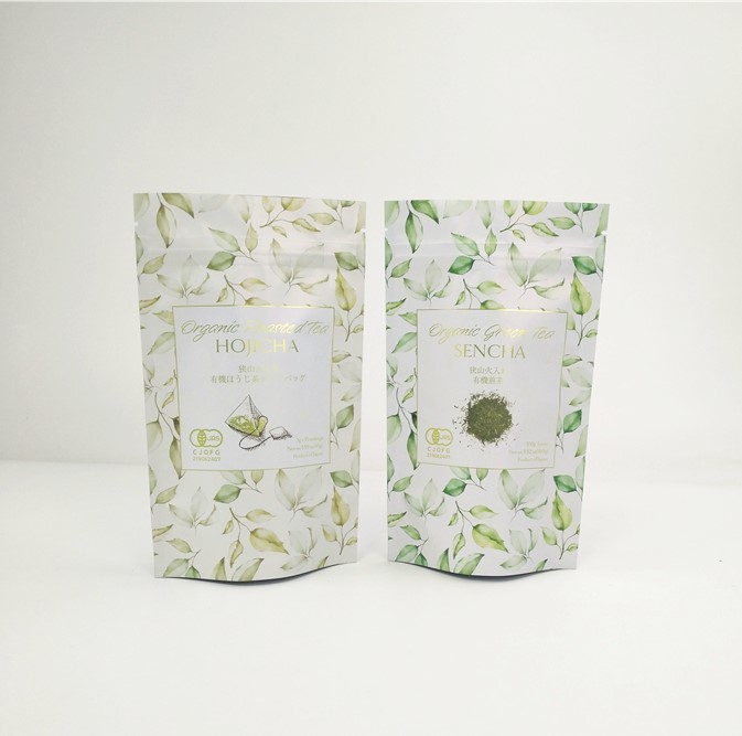 Custom Food Grade PLA Brown Kraft Paper Bags Pet Treats Food Cookies Eatable Packaging Bags With Window Mylar Bag Zipper