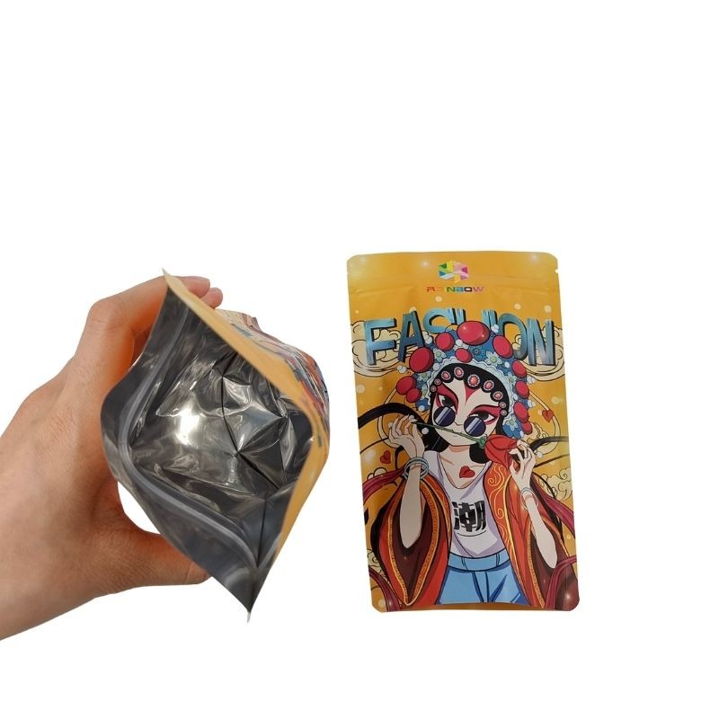 Pemesanan kustom Diakui Kantong Makanan ringan Kemasan dengan Desain Khusus