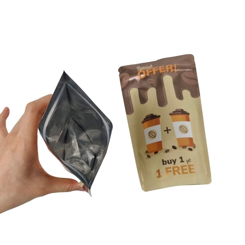 120 Tickness Snack Bag Packaging dengan permukaan matte dan Digital Printing untuk produk