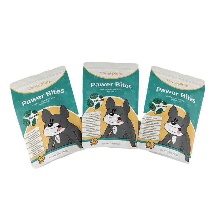 Kantong anti bau khusus dengan logo berdiri kantong kertas kraft permen karet kemasan