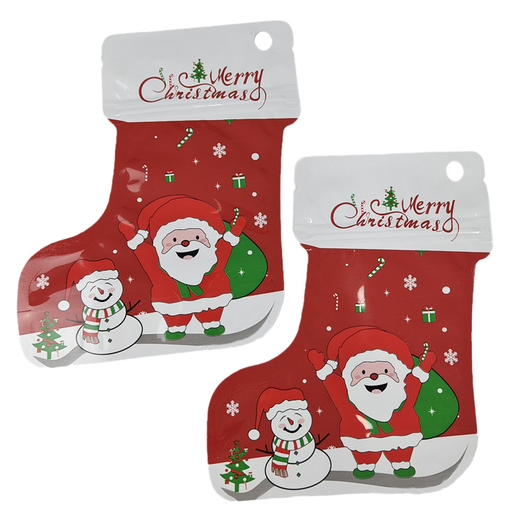 Low MOQ Custom Special Shape Bag Bag Mylar Berbentuk Irregular Tas Proof Bau Tas dengan Logo