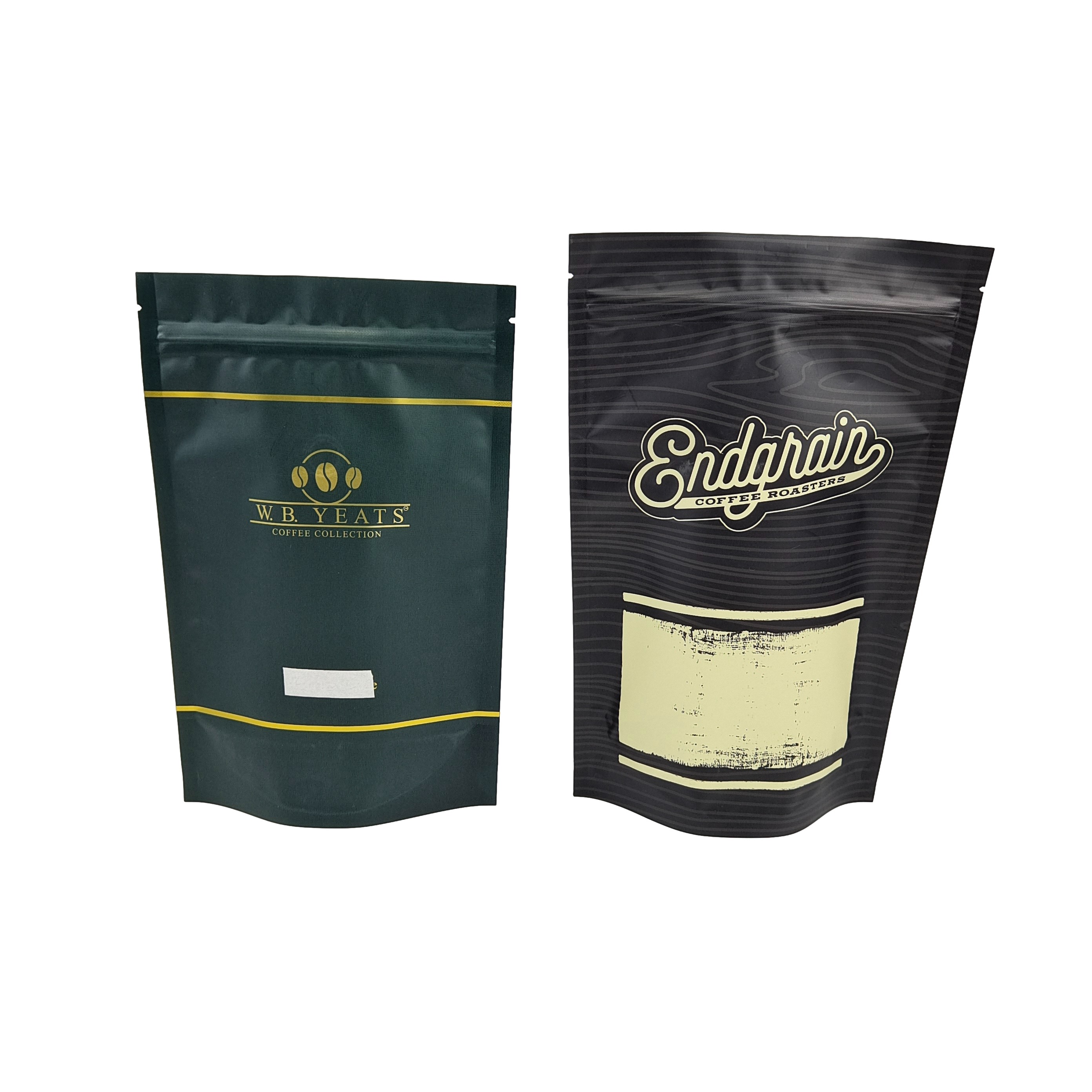 Ziplock Foil Bags Matte/ Glossy Aluminium Foil Bags Custom Printed Resealable Pouch Zip Lock Doypack