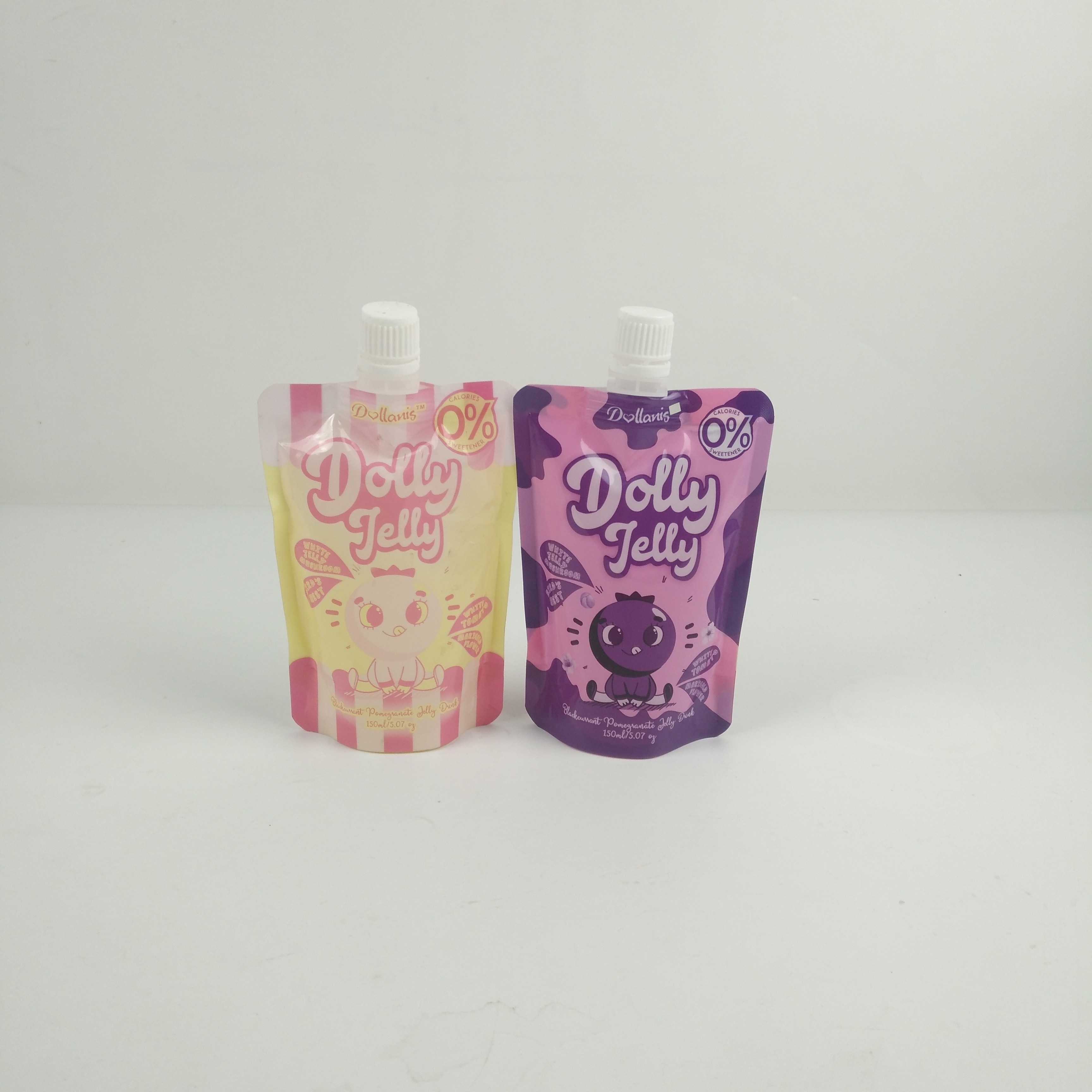 Bentuk dan Jenis yang Berbeda Kantong Spout Kemasan Ukuran Spout Dari 10mm Sampai 30mm