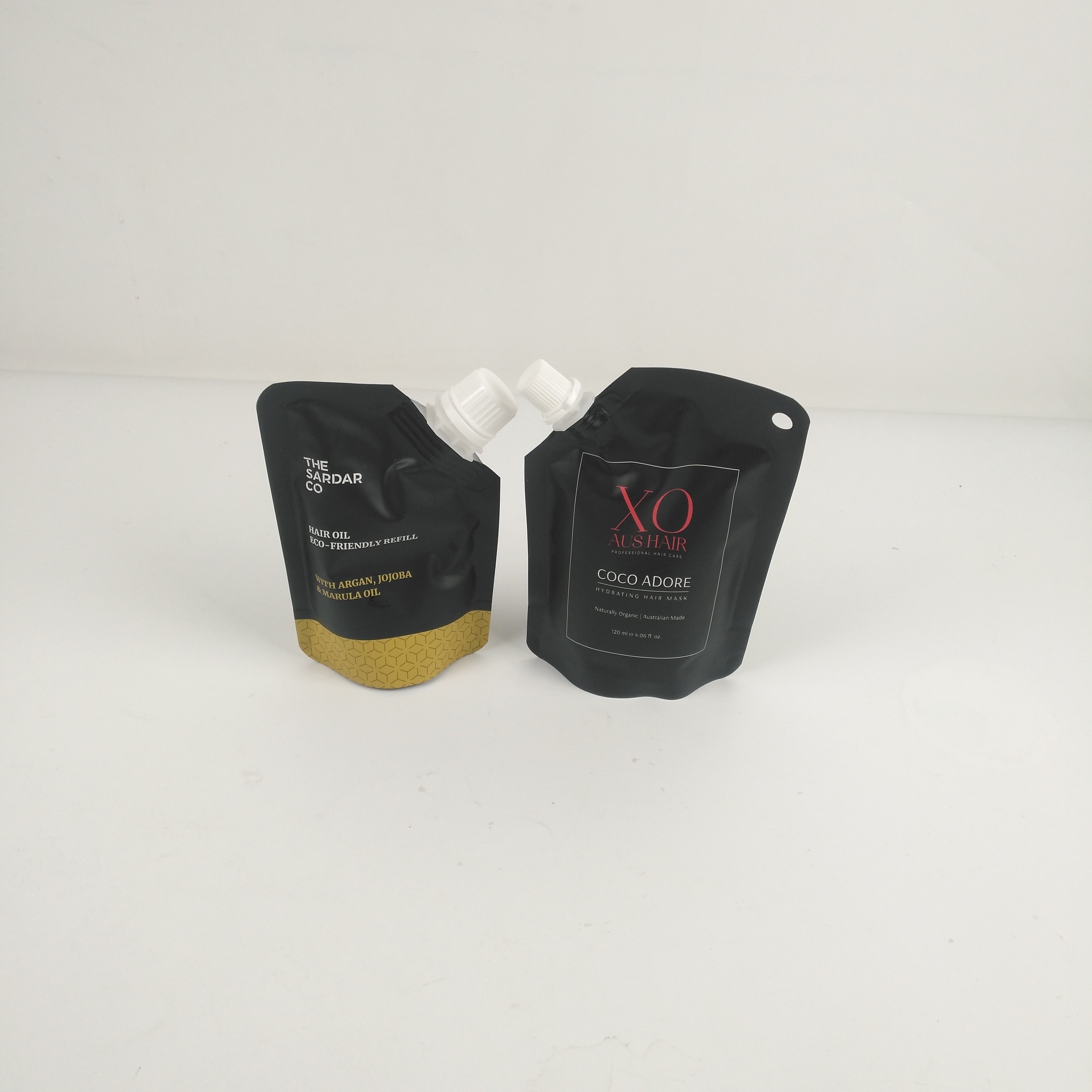 Hingga 10 Warna Spout Kantong Kemasan untuk Pilihan Disesuaikan Hang Hole