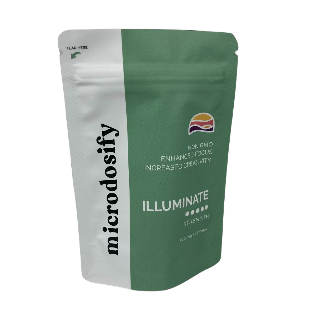 Medical Weed Leaf Three Side Seal Bag Proof Mylar Bags Disesuaikan Dengan Jendela