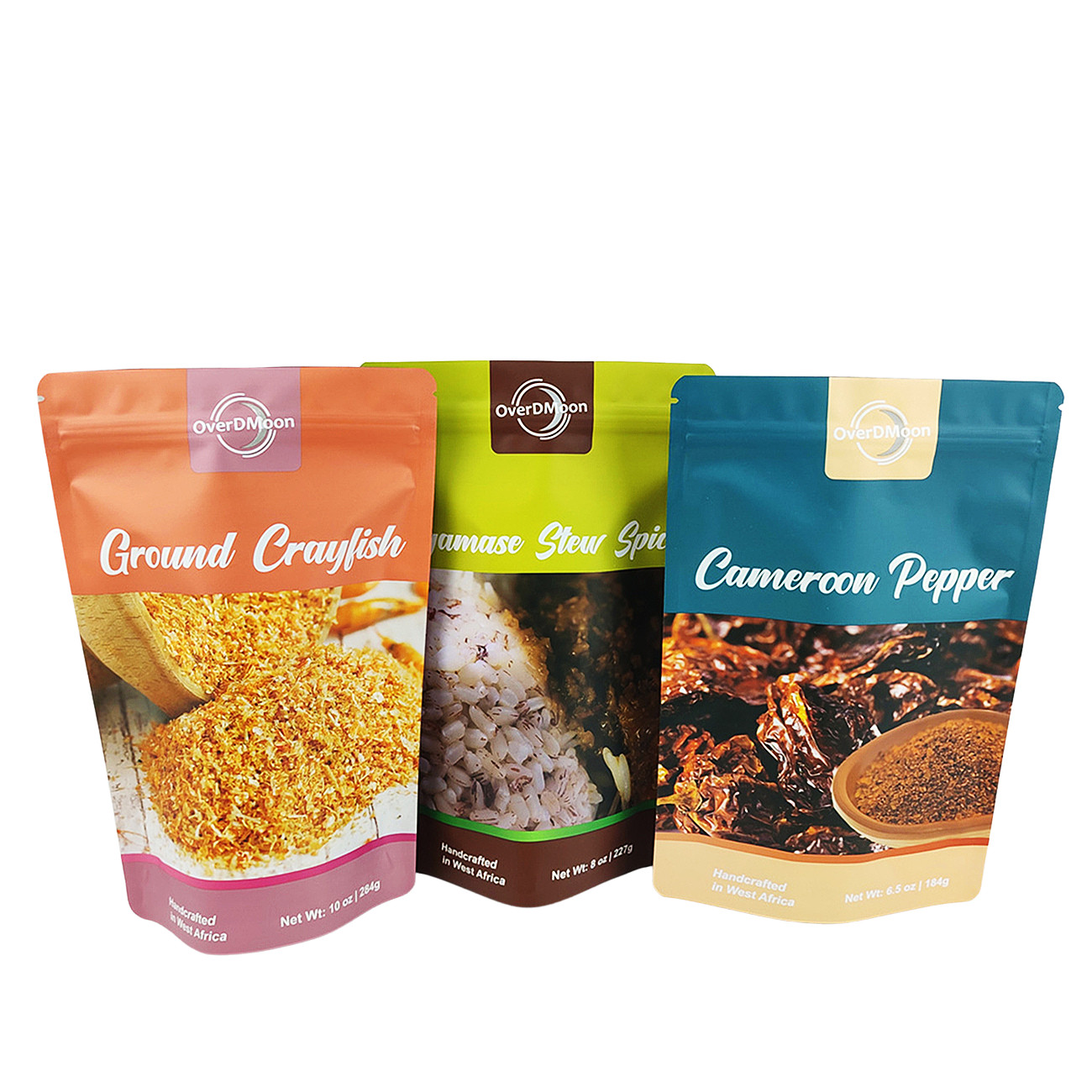 Mat Finished 250g Kantong Plastik Untuk Bumbu Kemasan Kantong Bumbu Food Grade