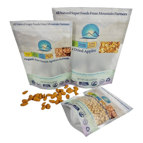 Grosir Tas Plastik yang Bisa Ditutup Kemasan Teh Stand Up Bag Zip Lock Bag