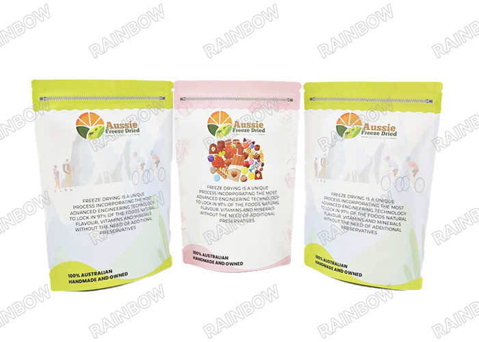 Bau Proof Aluminium Foil Stand Up Kantong Resalable Ziplock Childproof 28g Mylar Tas