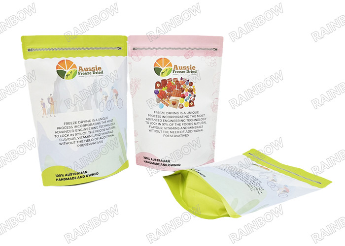 Custom Print Stand Up Tea Bag Food Packaging Aluminium Foil Mylar Bag