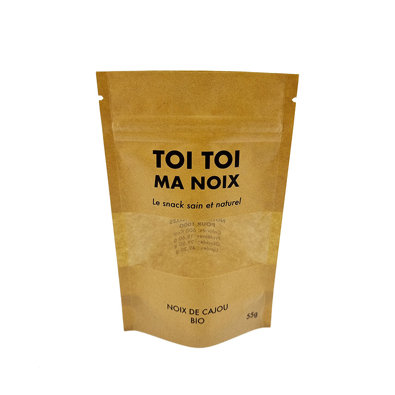 Makanan ringan Kantong kemasan kantong foil perak untuk perlindungan produk dan kesegaran