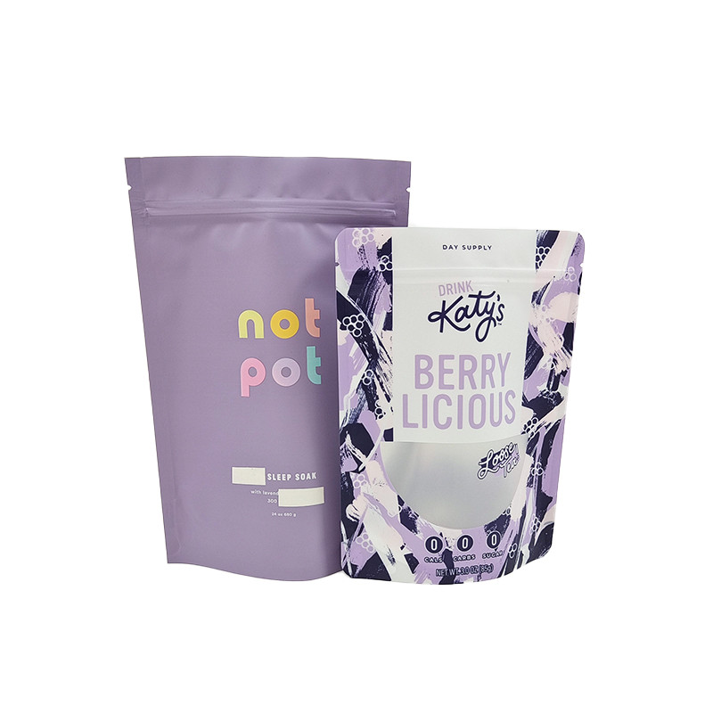 Kemasan kantong foil tahan cahaya untuk kantong anti bau tahan tinggi dan tahan kelembaban