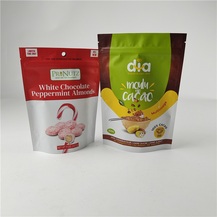 Kualitas tinggi Digital Custom Printing PE Berguna Kembali Zipper Kantong Plastik Stand Up Mylar Bags