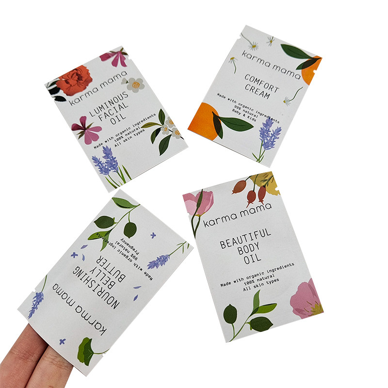 Tas Makanan Hewan Berwarna Biru dengan Desain Berdiri dan Ujung Matt