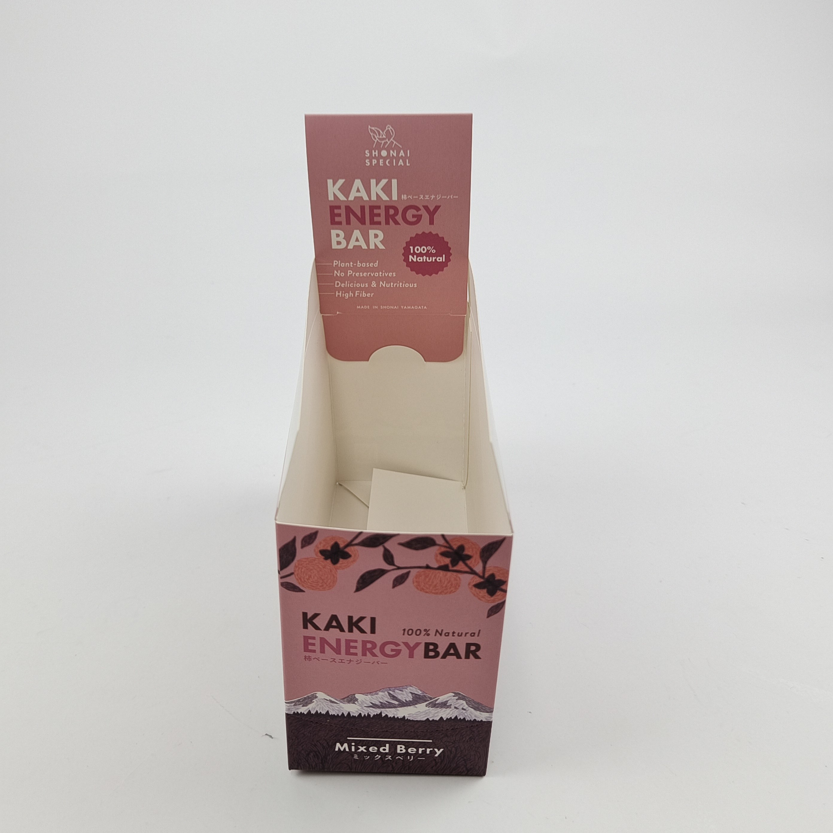 Matt Laminasi Karton Counter Display Box Daur Ulang Untuk Toko Ritel