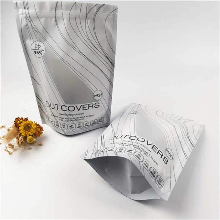 Kemasan Makanan Stand Up Zipper Bag Heat Seal Kantong Kemasan Plastik Berkualitas Makanan