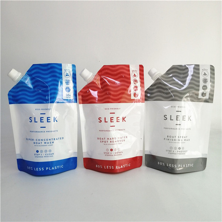 Penyimpanan kantong tabung yang dapat digunakan kembali wadah kantong yang dapat disegel untuk minum susu jus