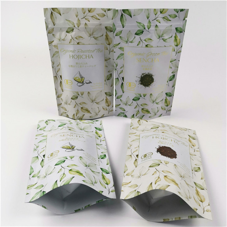 Fashion Pack Custom Logo Diterbitkan Diterima Sampai 10 Warna Tersedia Plastik Foil Tas Teh