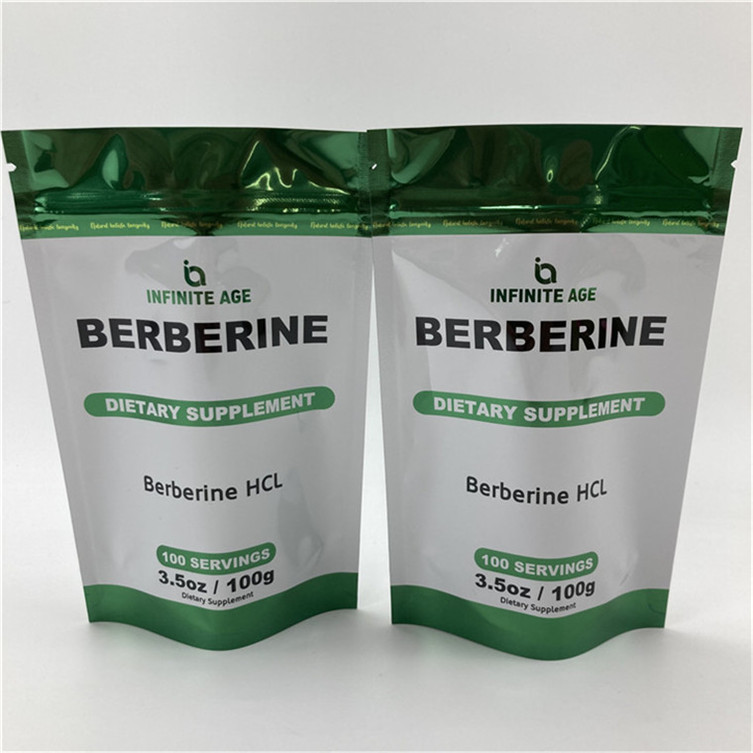 Grosir Custom Printing Standing Up Empty Bag Quality Assurance Packaging Mylar Aluminium Foil Bags dengan Tear Notch