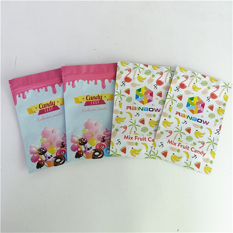 Hot Selling Custom Digital Printing Bau Proof Aluminium Foil Mylar Resealeable Stand Up Bags Dengan Jendela