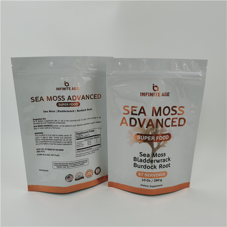 Diterima Sampai 10 Warna Tersedia Gampang Tear Line Berdiri Kantong Kantong Panas Seal Zipper Top