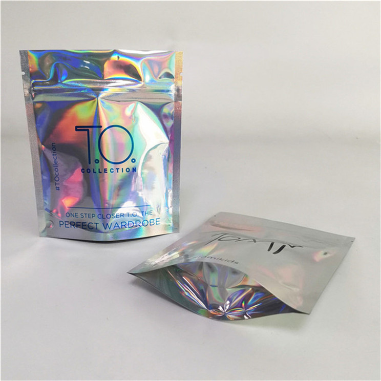 Bahan kemasan makanan Disesuaikan Label Pribadi Kelembaban Proof Zipper Stand Up Packaging Bag