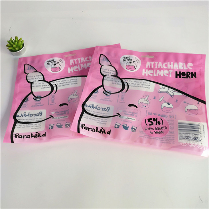 Lingkungan Ramah Proof Kebocoran Tiga Sisi Disegel Mylar Packaging Bag Dengan Zipper