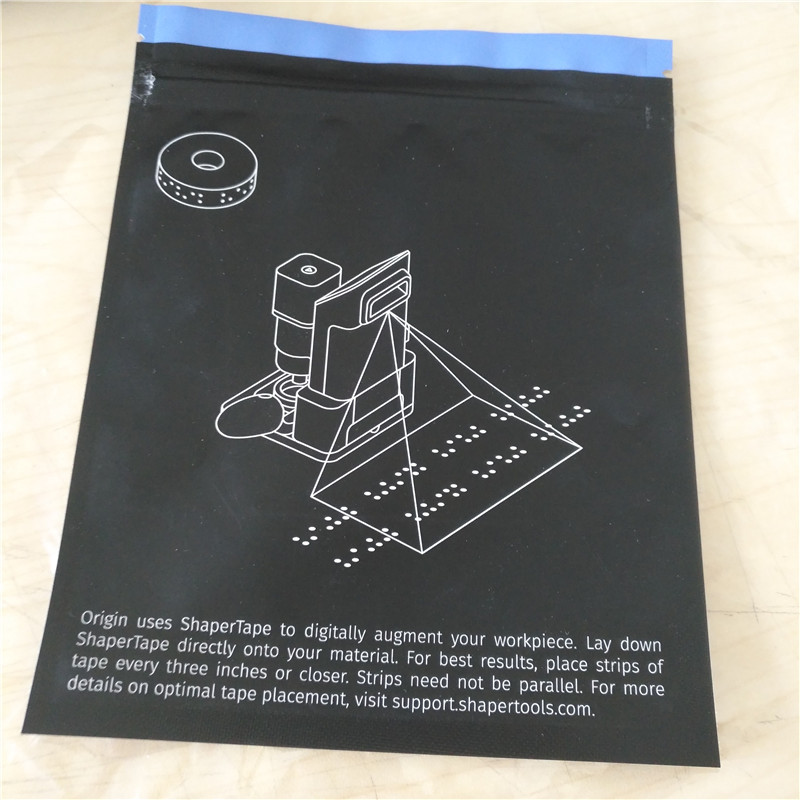 Three Side Seal Mylar Ziplock Kantong Plastik Untuk Kemasan Pita Medis