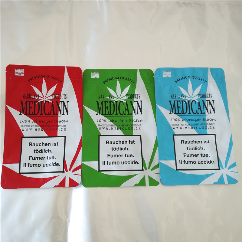 Cbd Thc Fudge Seeds Panas Kantong Plastik Sealable, Aluminium Foil Sachet Untuk Cbd Gummy