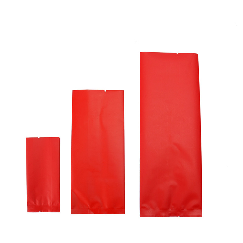 Kustom dicetak Recloseable warna putih Aluminium Foil Coffee Bag 500g 1kg dengan katup