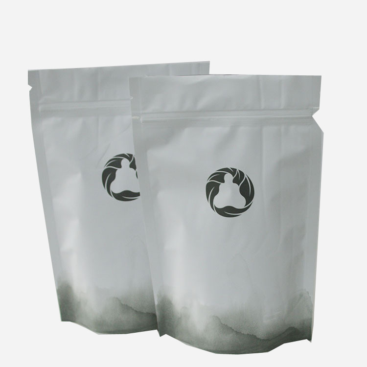 Cina Pabrik Panas Sealable Senyawa Pencetakan Logo Berdiri Disesuaikan Foil Makanan Kopi Teh Kantong 1 kg 500g Dengan Zipp